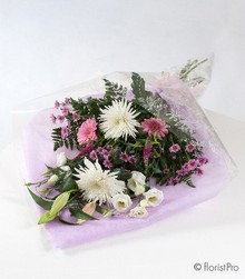 lily mix presentation bouquet