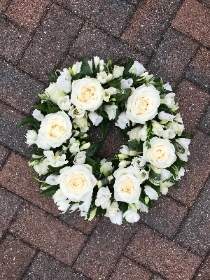 Rose & Freesia wreath