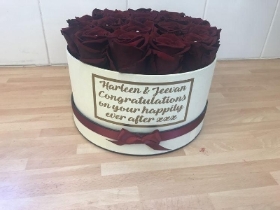 Preserved, forever, 1 year, rose, roses, bloom room, hatbox, birthday, anniversary, proposal, valentines, special, flowers, florist, Gravesend, delivery, kent