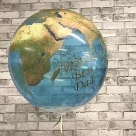 World bubble balloon