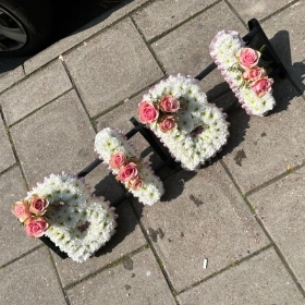 BIBI, grandmother, Punjabi, Sikh, letters, word, Funeral, sympathy, wreath, tribute, flowers, florist, gravesend, Northfleet, Kent, London, Essex 