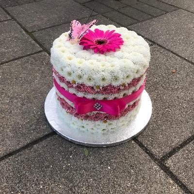 Cake, Funeral, sympathy, tributes, wreath, flowers, florist, Gravesend, northfleet, Kent, London 