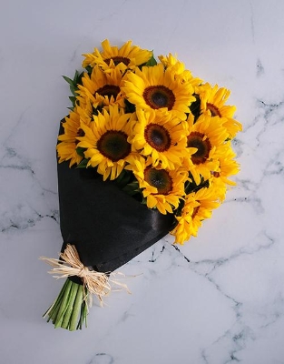 Just sunflowers