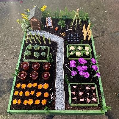 Allotment, vegetable, gardener, grower, shed, Funeral, sympathy, wreath, tribute, flowers, florist, gravesend, Northfleet, Kent, london