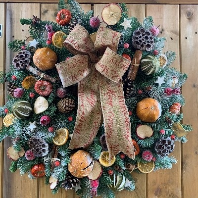 Rustic Romance wreath