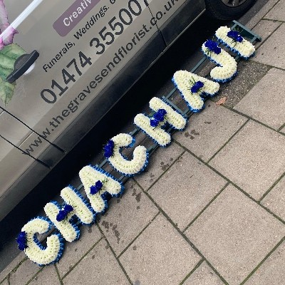 CHACHAJI, Sikh, Indian, Hindi, letters, Funeral, sympathy, wreath, tribute, flowers, florist, gravesend, Northfleet, Kent, london