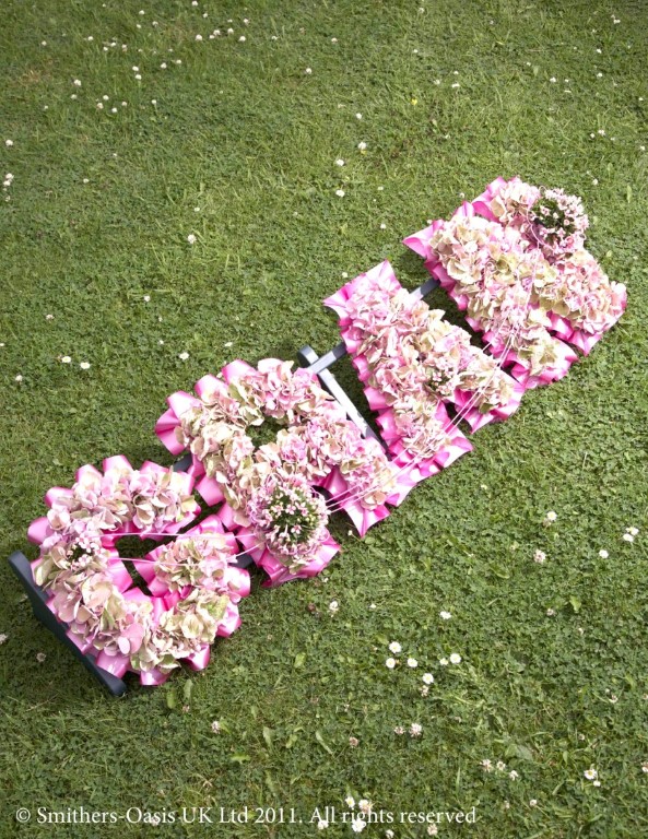 Hydrangea Based Letters