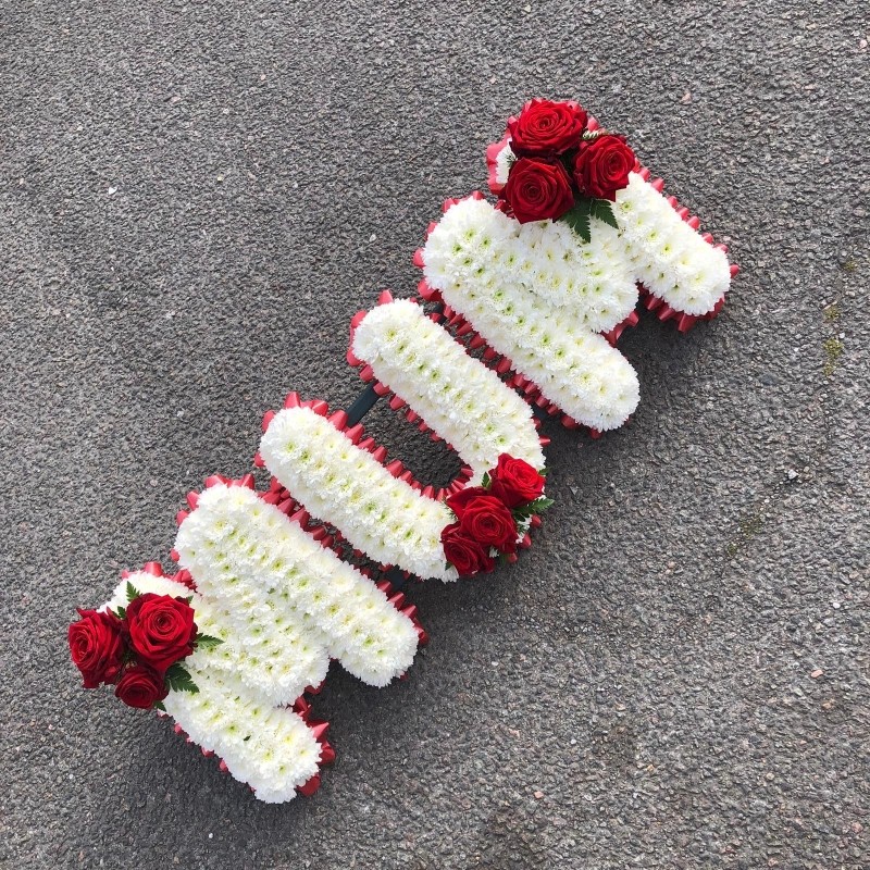 Mum clearance funeral flowers