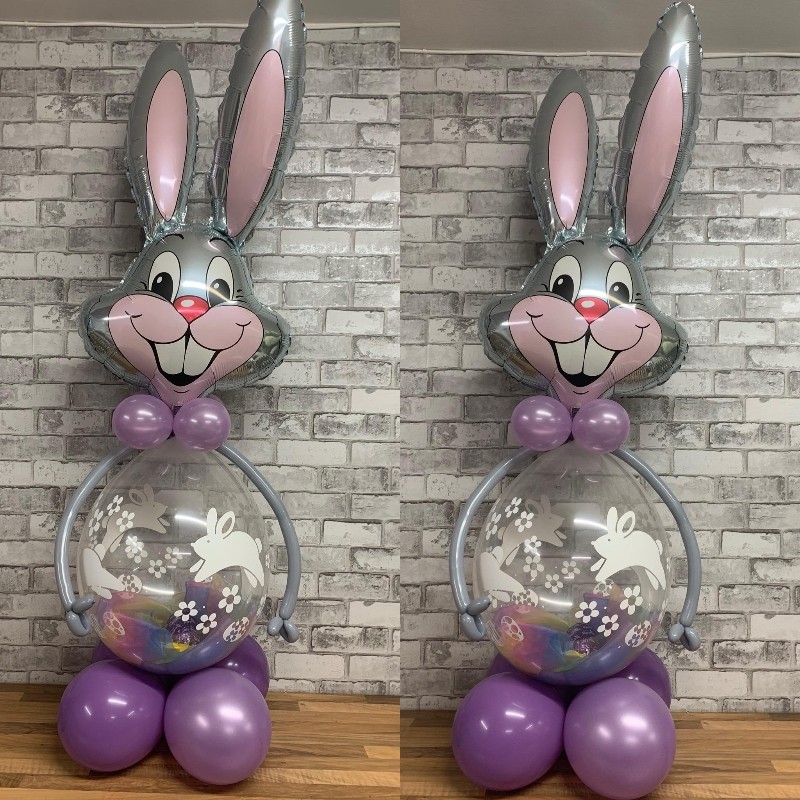 Easter Bunny Stuffed Balloon Buy Online Or Call 01474 355007