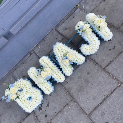 Brother, Bhaji, letters, Sikh, Punjabi, Funeral, sympathy, wreath, tribute, flowers, florist, gravesend, Northfleet, Kent, London