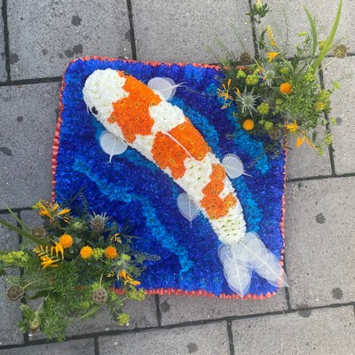 Koi carp tribute