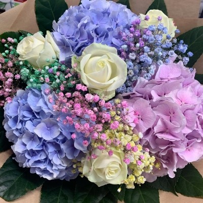 Unicorn handtie bouquet