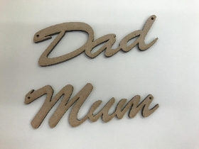 * Wooden Name plaque