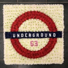 London, Underground, funeral, wreath, tribute, flowers, florist, Gravesend, delivery