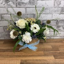 Hatbox, Flower, arrangement, gift, birthday, thank you, Gravesend, Florist, delivery