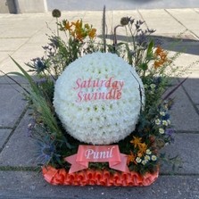 In the rough golf ball tribute