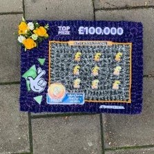 Lotto scratch card