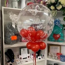 Butterfly bubble balloon