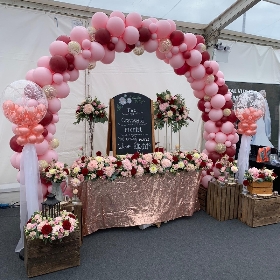 Organic, balloon, arch, wedding, event, party, gravesend, northfleet, florist, kent