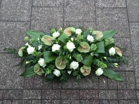 Anthurium, Rose, coffin, spray, Funeral, tribute, wreath, flowers, florist, gravesend, northfleet, kent, London, sympathy