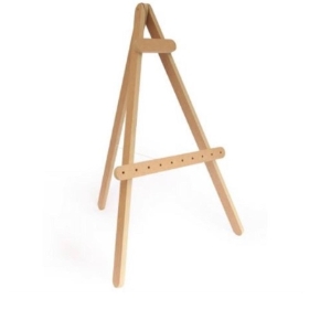 *Wooden tribute easel