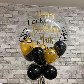 Lockdown, birthday, bubble, bubblegum, balloon, gravesend, northfleet, kent, london