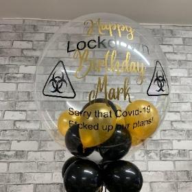 Lockdown, birthday, bubble, bubblegum, balloon, gravesend, northfleet, kent, london