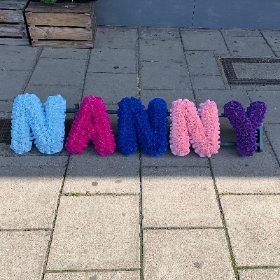 Coloured letters