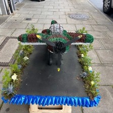 Spitfire, plane, raf, pilot, Funeral, sympathy, wreath, tribute, flowers, florist, gravesend, Northfleet, Kent, London, Essex 