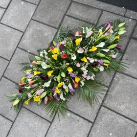 Calla, lily, Funeral, sympathy, wreath, tribute, flowers, florist, gravesend, Northfleet, Kent, London