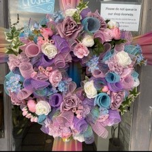 Deco door wreath