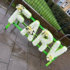 FARV, letters, word, gypsy, traveller, Funeral, sympathy, wreath, tribute, flowers, florist, gravesend, Northfleet, Kent, London, Essex 