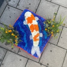 Koi carp tribute