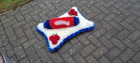 Packet, biscuit, digestive, rich tea, Oreo, lotus, Maryland, hob nob, cushion, pillow, Funeral, sympathy, wreath, tribute, flowers, florist, gravesend, Northfleet, Kent, London, Essex 
