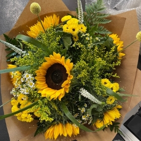 Sunflower, daisy, sunshine, gift, bouquet, bunch, flowers, florist, gravesend, Northfleet, Kent